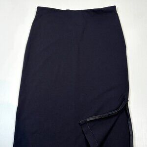 MAX MARA WEEKEND women's navy skirt large